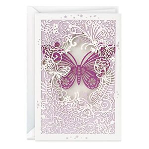 hallmark signature birthday card (butterfly)