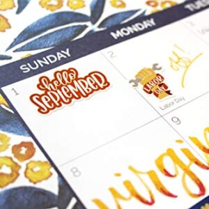 bloom daily planners New Holiday Seasonal Planner Sticker Sheets - Seasonal Sticker Pack - Over 250 Stickers Per Pack!