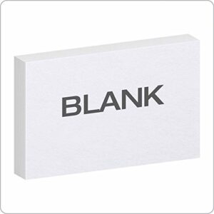 Oxford 50EE Blank Index Cards, 5" x 8", White, 500 Cards (5 Packs of 100) (50)