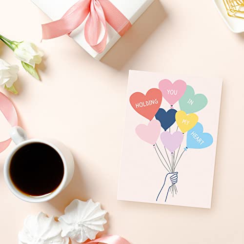 Sweetzer & Orange Thinking of You Cards with Envelopes. Set of 24 Boxed Greeting Cards Thinking Of You Assortment. 300gsm Note Cards and Envelopes (120gsm). Just Because Cards and Kindness Cards