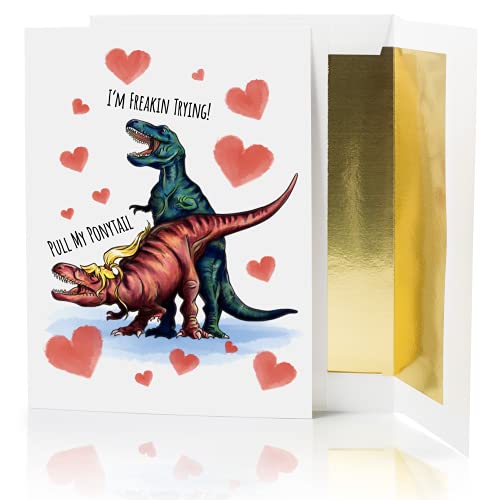 Funny Romantic Greeting Card for Him or Her | Great Naughty Gift for Happy Birthday, bday, Anniversary, Mothers day, Fathers day or Valentine's Day| from Wife, Husband, boyfriend, bf, gf or Girlfriend | 30th 40th 50th 60th 70th 80th 90th | 1st 2nd 3rd 4th