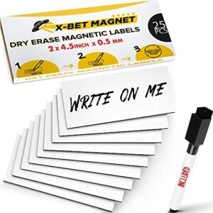 dry erase magnetic labels – reusable sticky notes – magnetic notepads for refrigerator – dry erase magnetic sheets – blank magnet stickers to write on – magnets for whiteboard classroom fridge