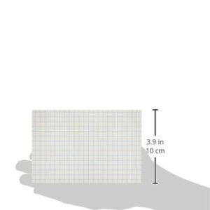 Post-it Super Sticky Notes, 4 in x 6 in, 3 Pads, 2x the Sticking Power, White with Blue Grid Lines, Recyclable (660-SSGRID)