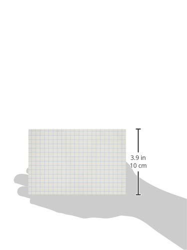 Post-it Super Sticky Notes, 4 in x 6 in, 3 Pads, 2x the Sticking Power, White with Blue Grid Lines, Recyclable (660-SSGRID)