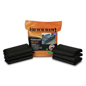 quick dam – qd1224-6 water activated flood bags 1ft x 2ft, 6-pack