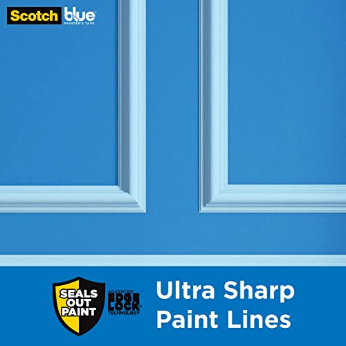 Scotch 2098-36CC-XS ScotchBlue Original Painters Tape, 1.41" Width, Blue