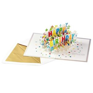 Hallmark Signature Paper Wonder Pop Up Birthday Card (Happy Birthday)