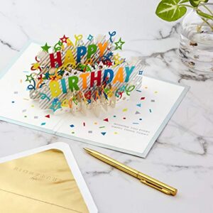 Hallmark Signature Paper Wonder Pop Up Birthday Card (Happy Birthday)