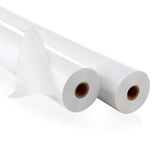 gbc thermal laminating film, rolls, nap i, 1 inch poly-in core, 1.5 mil, 25 inches x 500 feet, 2 pack (3000004)