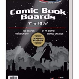 Silver Age Comic Bags and Backer Boards - 100ct