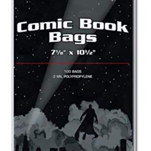 Silver Age Comic Bags and Backer Boards - 100ct