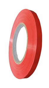 t.r.u. upvc-24bs red poly bag sealing tape: 3/8 in. x 180 yds. (pack of 1)