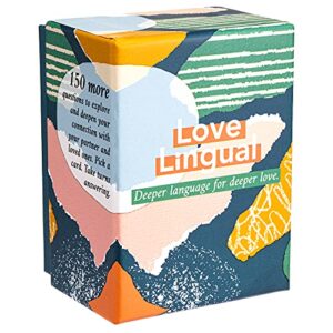 love lingual level 2: card game – deeper language for deeper love – 150 conversation starter questions for couples – to explore & deepen connections with your partner – date night & relationship cards