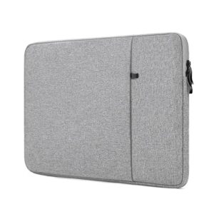 proelife 13-inch laptop sleeve case for 2022 macbook air 13.6 inch with apple m2 chip & 2022 macbook pro 13.3 inch with apple m2 chip accessory traveling carrying canvas bag cover simple case (gray)