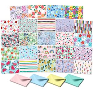 s&o blank cards for all occasions in one box set – blank notecards with envelopes for handwritten messages – all occasion cards assortment box with envelopes – 24 vibrant notecards and envelopes set