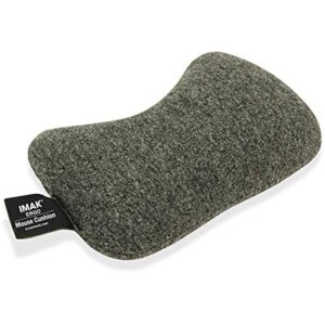 imak products imak 10166 wrist cushion f/mouse gray, pack of 1