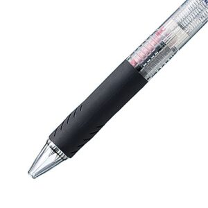 uni Ballpoint Pen Jetstream 3 Color Black, Red, Blue Ink 0.38mm, Transparent (SXE340038.T)