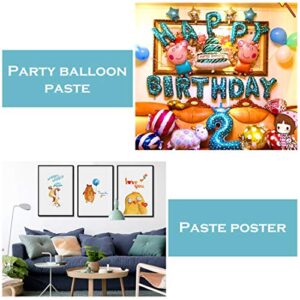 180 Pcs Removable Poster Adhesive Putty Reusable Multipurpose Mounting Tacky Putty for Hanging Pictures Poster Art Photography (White)