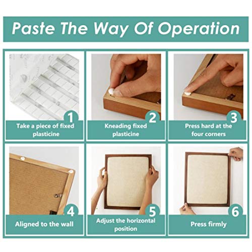 180 Pcs Removable Poster Adhesive Putty Reusable Multipurpose Mounting Tacky Putty for Hanging Pictures Poster Art Photography (White)