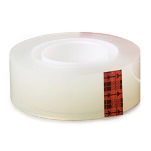 Scotch Transparent Tape, 1/2 in x 1296 in, 2 Boxes/Pack (600)