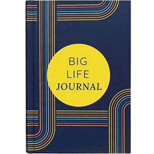 big life journal – adult edition – gender-neutral guided journal, self improvement & growth mindset planner, positivity and motivational goal oriented prompts, self awareness and mental wellness, manage anxiety and create healthy habits