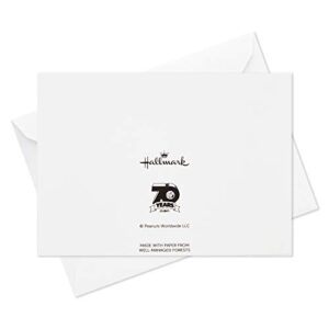 Hallmark Peanuts Blank Cards Assortment, 70th Anniversary (40 Note Cards with Envelopes)