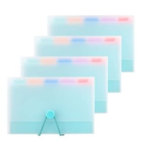 Yoobi Index Card Organization Set - 4 Pack - 3x5 Index Cards with Colorful Tab Dividers in Index Card Cases - 100 Cards Per Box, College Ruled Index Cards, Index Card Dividers Sticker Labels - 4 Pack