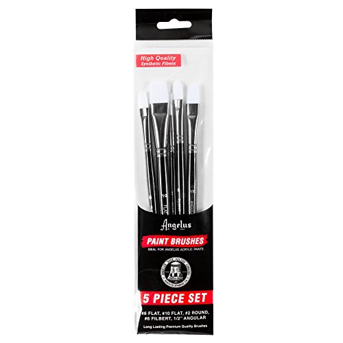 Angelus 5pc Paint Brush Set