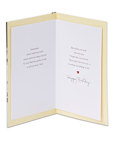 American Greetings Romantic Birthday Card (Love Being with You)