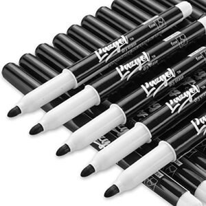 Dry Erase Markers Bulk, LAZGOL 60 Pack Black Low Odor Whiteboard Markers, Fine Point Dry Erase Markers Perfect for Writing on Dry Erase Whiteboard Mirror Glass for School Office Home