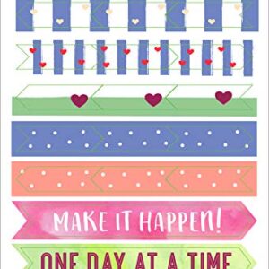 Essential Weekly Planner Stickers - She Believed She Could (Set of 160 Stickers)