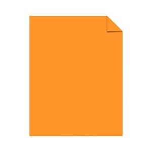 Neenah Astrobrights Bright Color Paper, 8 1/2in. x 11in., 24 Lb, FSC Certified, Cosmic Orange, Ream Of 500 Sheets, 21658
