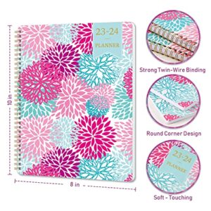 Planner 2023-2024 – Academic Planner 2023-2024, Jul 2023 - Jun 2024, 8" x 10",Weekly & Monthly Planner with to-do Lists, 8" x 10", Twin-Wire Binding, Flexible Cover, Thick Paper, Perfect for planning