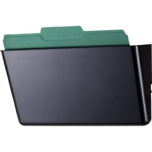 Officemate Wall File Letter Size, Black (21432)