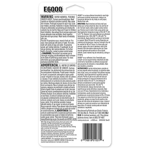 E6000 5510310 Craft Adhesive Mini (4 Pack)