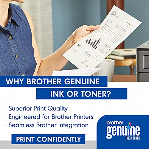 Brother Genuine Cartridge TN760 High Yield Black Toner,1 Pack