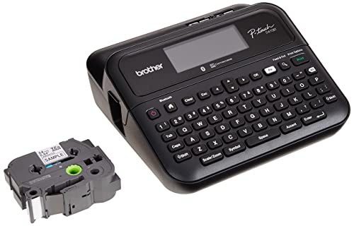 Brother P-Touch PT- D610BT Business Professional Connected Label Maker | Connect and Create via Bluetooth® on TZe Label Tapes up to ~1 inch