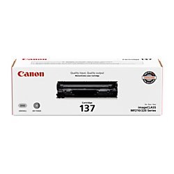 canon genuine toner cartridge 137 black (9435b001), 1-pack imageclass mf212w, mf216n, mf217w, mf244dw, mf247dw, mf249dw, mf227dw, mf229dw, mf232w, mf236n, lbp151dw, d570 laser printers