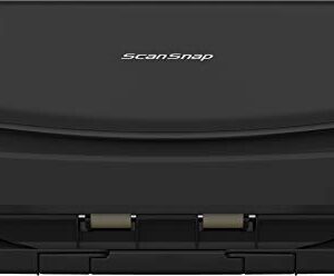 Fujitsu ScanSnap iX1400 Simple One-touch Button Document Scanner for Mac or PC, Black