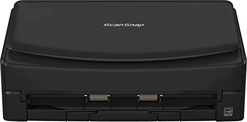 Fujitsu ScanSnap iX1400 Simple One-touch Button Document Scanner for Mac or PC, Black