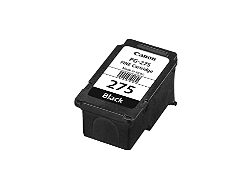 Canon PG-275 Black Ink Tank, Compatible to PIXMA TS3520, TS3522 and TR4720 Printers