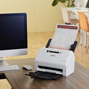 Canon imageFORMULA R40 Office Document Scanner For PC and Mac, Color Duplex Scanning, Easy Setup For Office Or Home Use, Includes Scanning Software