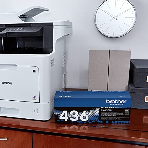 Brother TN436BK Super High Yield Toner-Retail Packaging , Black