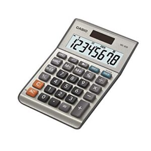 Casio MS-80B Standard Function Desktop Calculator,Black 147D×103W×28.8H mm