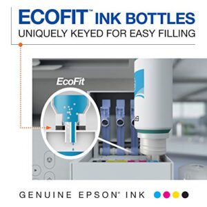 EPSON T542 EcoTank Ink Ultra-high Capacity Bottle Color Combo Pack (T542520-S) for select Epson EcoTank Printers