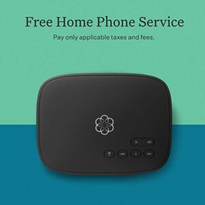 Ooma Telo VoIP Free Internet Home Phone Service with 3 HD3 Handsets. Affordable landline Replacement. Unlimited Nationwide Calling. Answering Machine. Option to Block robocalls.