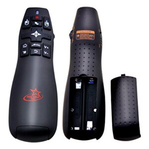 Wireless Powerpoint Presentation Remote Clicker and Keynote Presenter with Wireless Mouse (PR-820) from Red Star Tec