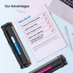 410X 410A Toner Cartridge Replacement for HP 410X CF410X 410A CF410A Toner Compatible with Color Pro MFP M477fdw M477fdn M477fnw M452dn M452dw M452nw M377dw Printer Toner (4 Pack,with Chip)