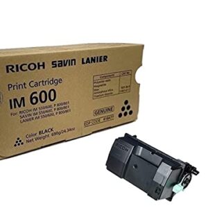 Ricoh 418477 Black Print Cartridge IM 600 for P 800, P 801