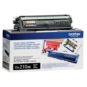 Brother TN-210 Black Cyan Magenta Yellow Toner Cartridge Set (TN210BK, TN210C, TN210M, TN210Y)